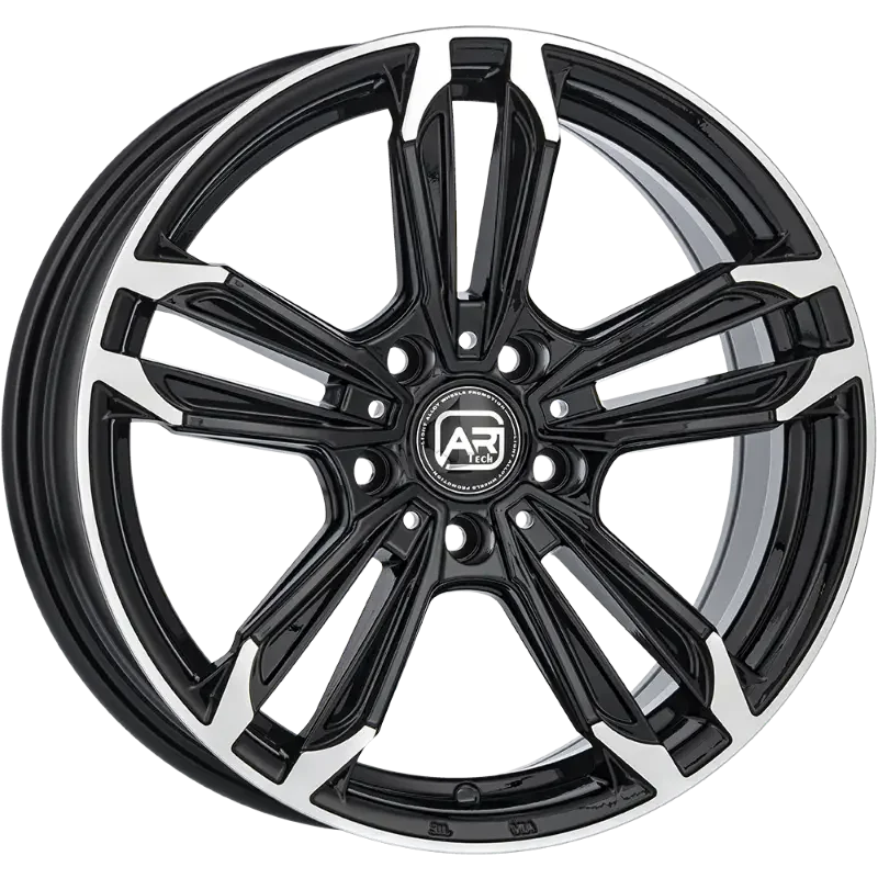 ARTECH Peaks Black Lip Polished 7,50x17 5x114,30 ET35,00