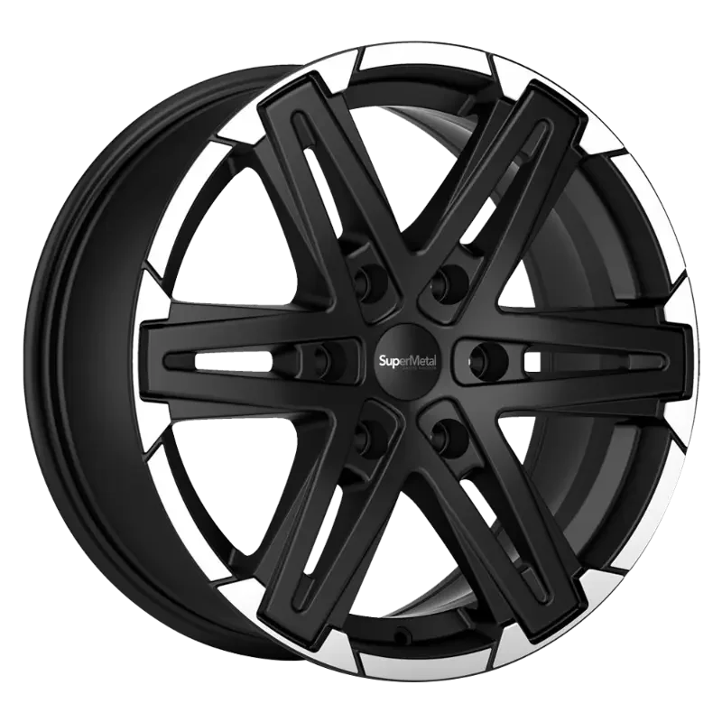 SuperMetal Compass Black Lip polished 8,50x18 6x139,70 ET45,00