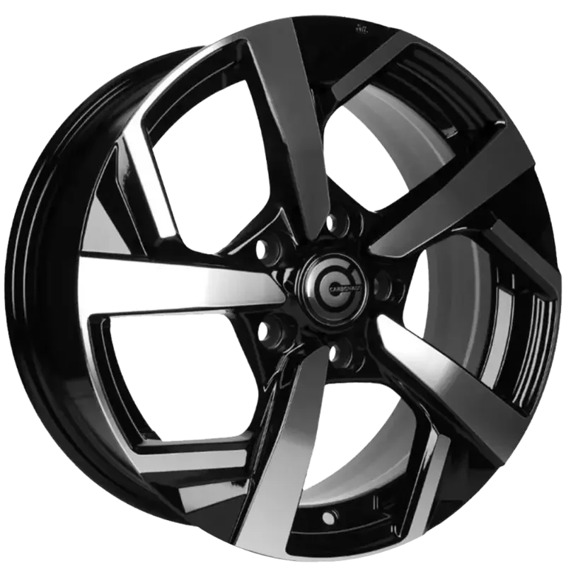 Carbonado Quincy Black Polished 6,50x16 5x114,30 ET40,00