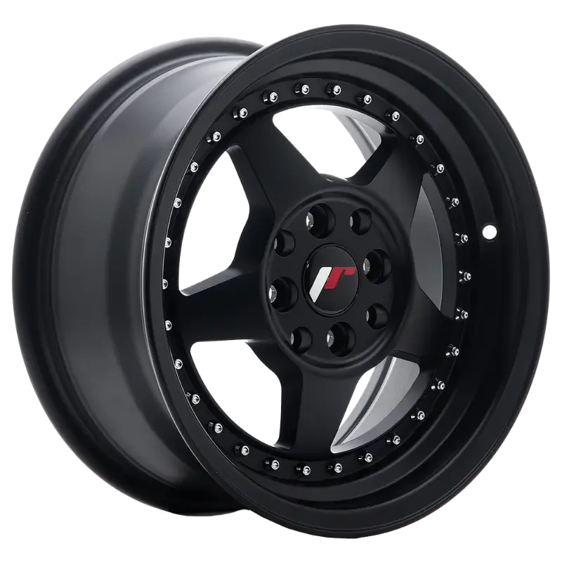 JR Wheels JR6 Matt Black 7,00x15 4x100,00 ET35,00