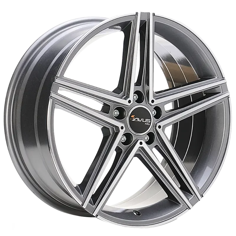 AVUS Racing AC-515 - Anthracite Polished 7,50x17 5x112,00 ET45,00