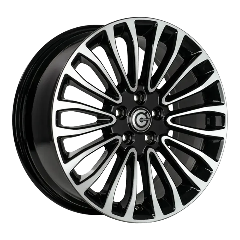 Carbonado Ohio Black Polished 7,00x17 5x108,00 ET50,00