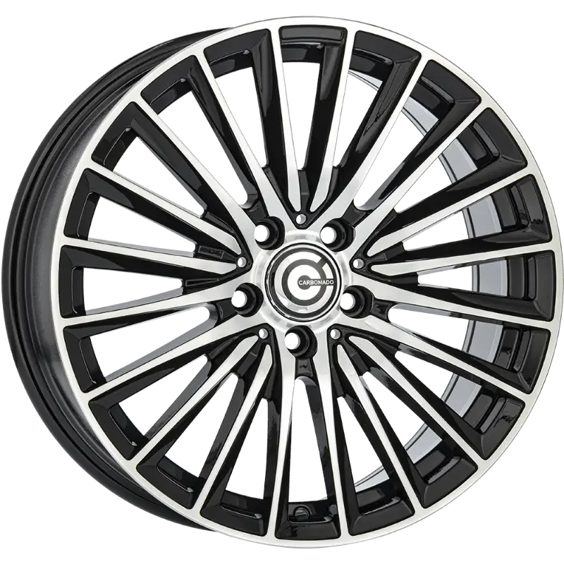 Carbonado Prestige Black Polished 7,50x17 5x112,00 ET45,00