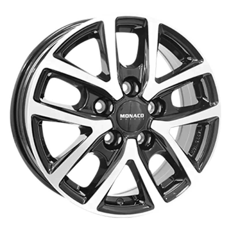 MONACO WHEELS CL2T Black Polished 6,50x16 5x118,00 ET66,00