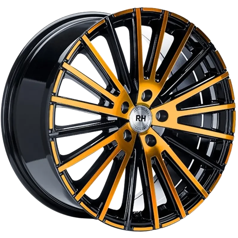 RH Alurad WM Flowforming Black Polished Orange 9,00x20 5x112,00 ET26,00