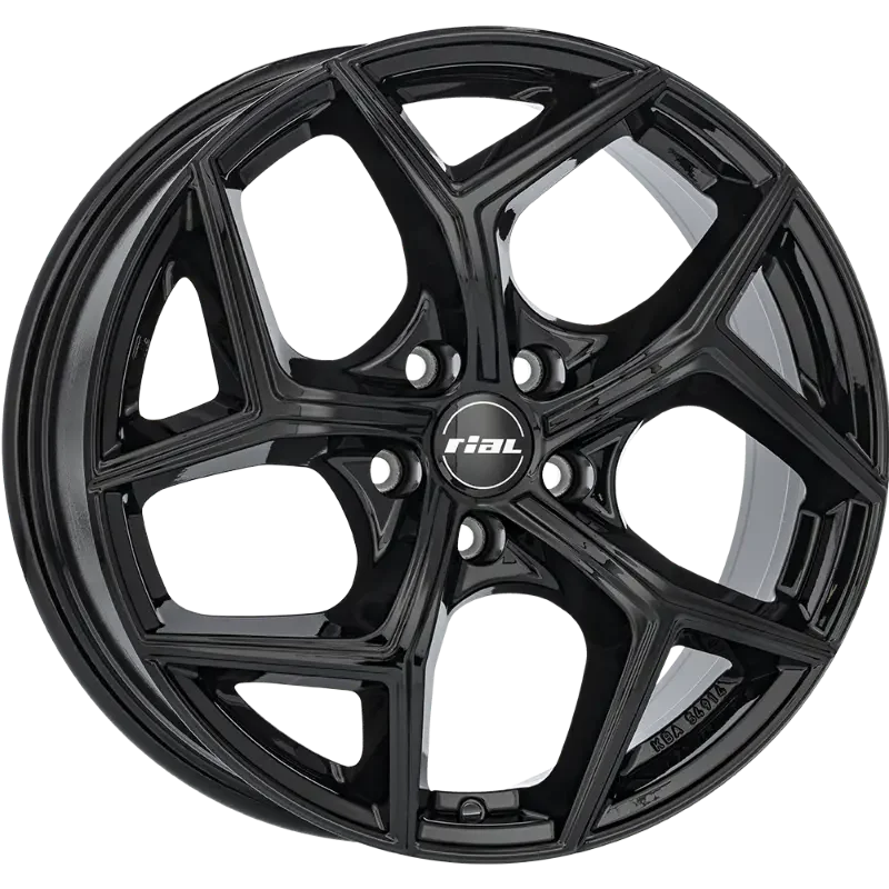 RIAL Salento Black Gloss 8,00x18 5x108,00 ET45,00