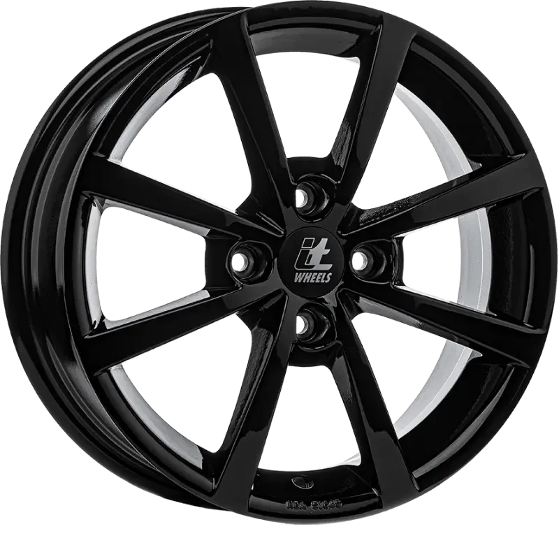 itWHEELS Alisia Gloss Black 6,00x15 4x108,00 ET40,00