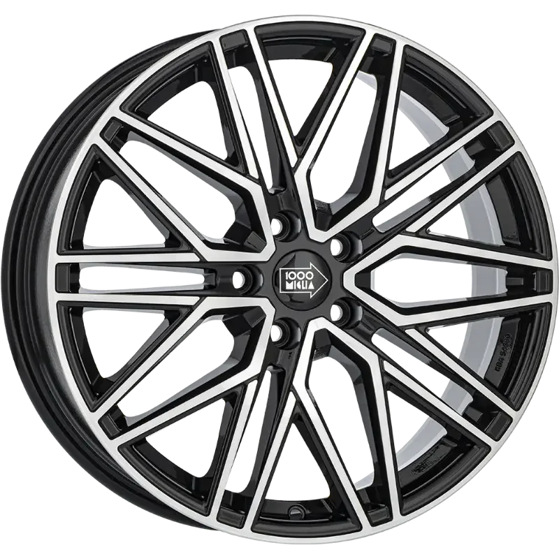 Mille Miglia MM1023 Black Polished 8,00x18 5x112,00 ET35,00