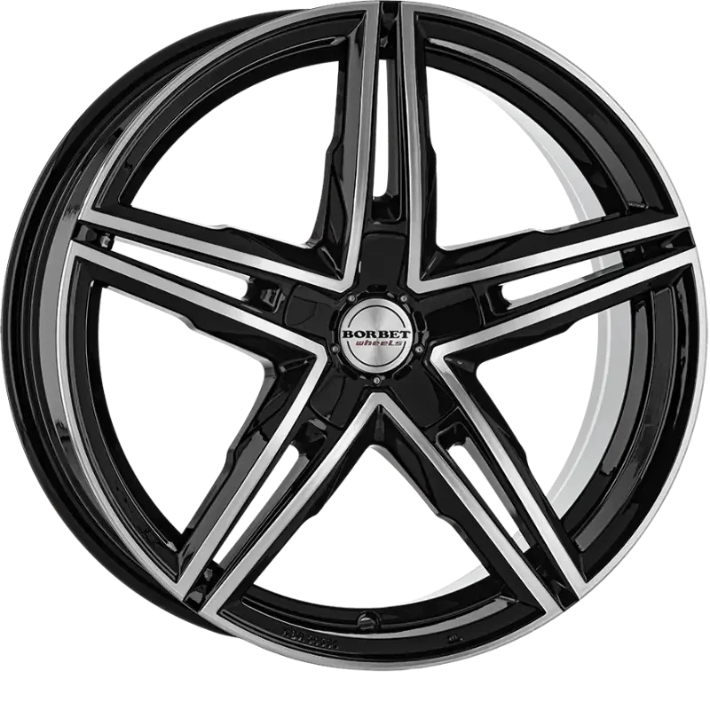 Borbet XRS black glossy 8,50x19 5x114,30 ET32,00