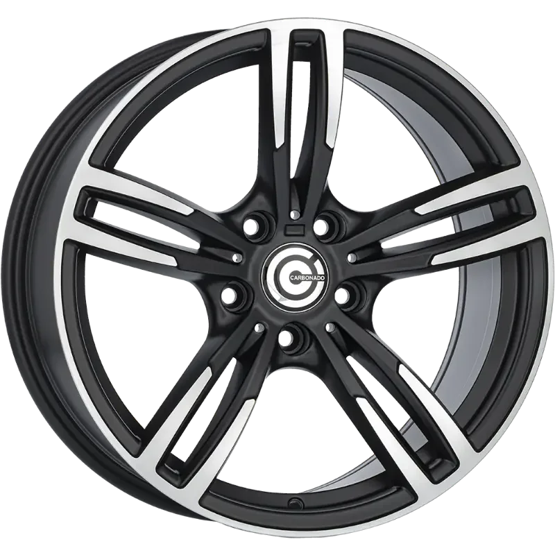 Carbonado Diamond Matt Black Polished 8,50x18 5x120,00 ET33,00
