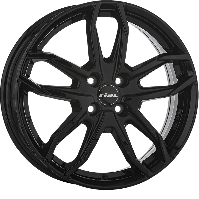RIAL Lucca Black Gloss 6,50x16 4x108,00 ET20,00
