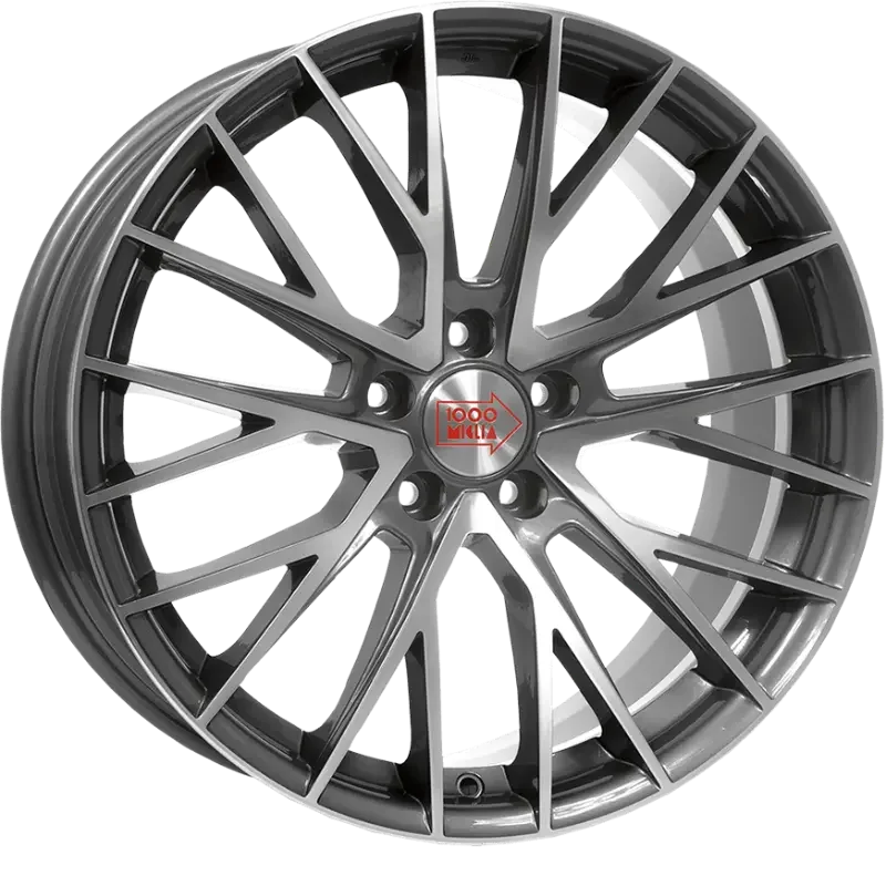 Mille Miglia MM1009 Dark Anthracite Polished 7,50x17 5x112,00 ET35,00