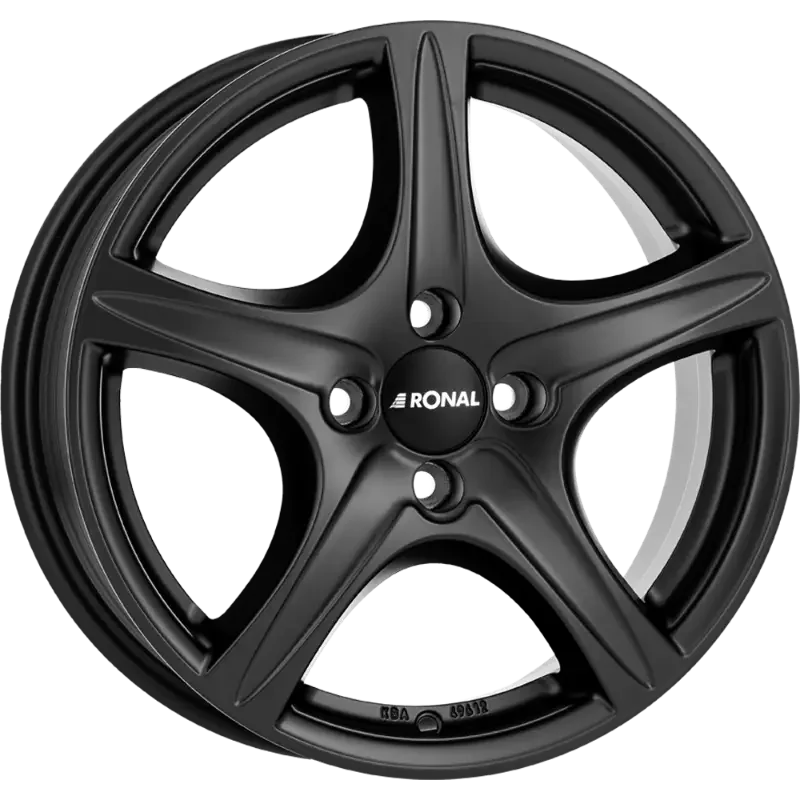Ronal R56 Trend Black 6,00x15 4x108,00 ET25,00
