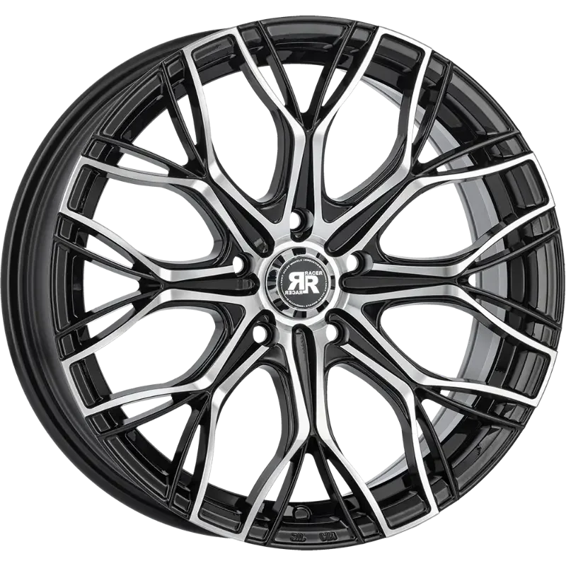 Racer MATRIX Black Polished 7,50x17 5x114,30 ET35,00
