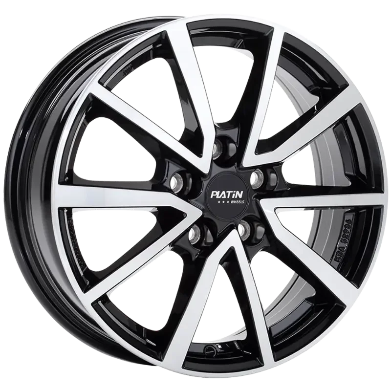 PLATIN Wheels P 95 Black Polished 6,50x16 5x112,00 ET46,00