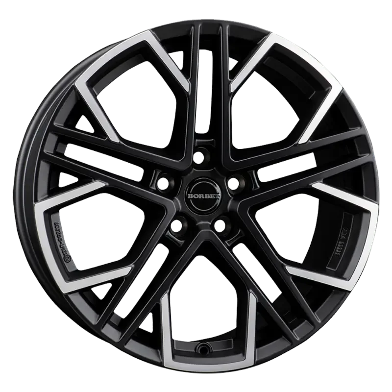Borbet XV black polished 9,50x19 5x112,00 ET35,00