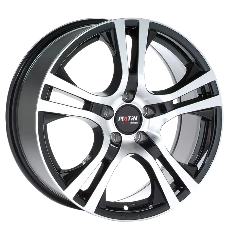 PLATIN Wheels P 53 Black Polished 6,50x16 5x114,30 ET31,00