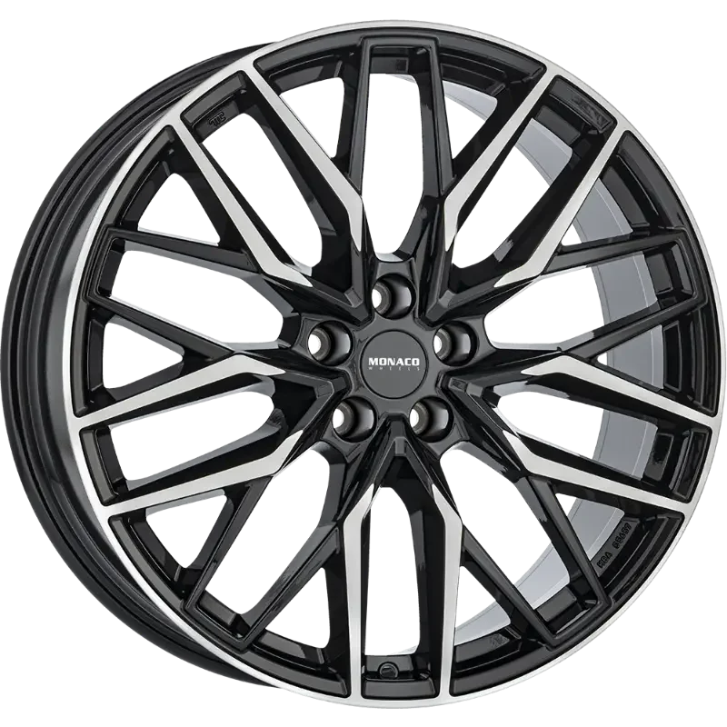 MONACO WHEELS GPX Black Polished 10,50x21 5x114,30 ET48,00