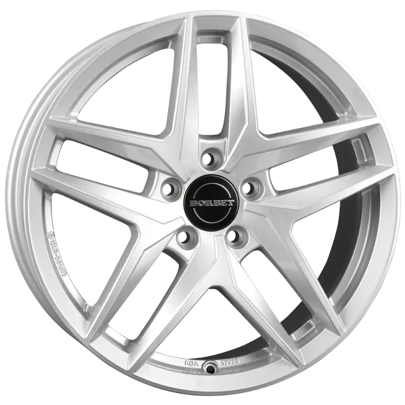 Borbet Z crystal silver 7,50x17 5x112,00 ET38,00