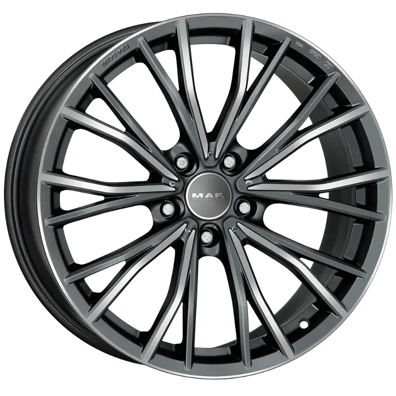 MAK Mark-D Gun Metallic Mirror 9,50x19 5x120,00 ET39,00
