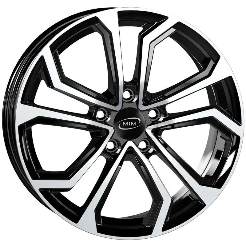 MIM ESIS Black Polished 8,00x19 5x112,00 ET45,00